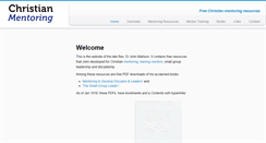 Desktop Screenshot of johnmallison.com